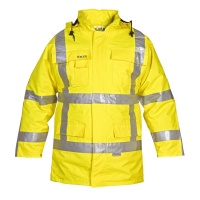 Hydrowear High Visibility Apollo Warnschutzparka Yellow...