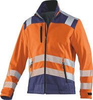 Kübler REFLECTIQ Softshell Jacke PSA 2 Warnorange /...