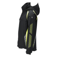 MASCOT® 23002-246 Soft Shell Jacke mit Kapuze Zweifarbig ACCELERATE SAFE  HI- VIS Schwarz / Gelb 0917_4 XL