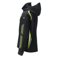 MASCOT® 23002-246 Soft Shell Jacke mit Kapuze Zweifarbig ACCELERATE SAFE  HI- VIS Schwarz / Gelb 0917_4 XL