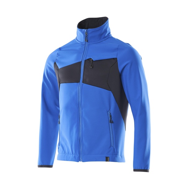 MASCOT®  20102-253 Soft Shell Jacke MASCOT® ACCELERATE Azurblau / Schwarzblau 91010_XL