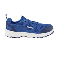 RUNNEX® S1 ESD-Sicherheitshalbschuhe FlexStar Blau/Weiß
