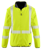 4PROTECT® Warnschutz-Softshellwendejacke RENO ATMUNKSAKTIV S