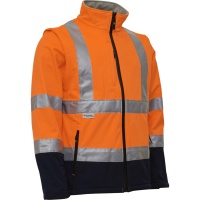 ELKA Visible Xtreme Softshelljacke Abnehmbare Ärmel...