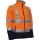 ELKA Visible Xtreme Softshelljacke Abnehmbare Ärmel 086500R Warnorange/Marine_M