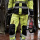 ELKA Visible Xtreme Stretchbundhose Warnschutz KL.2 182400R Warnorange/Schwarz_L
