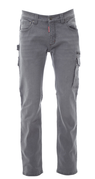 PAYPER HERRENHOSE WEST mit Taschenkombination im Jeans-Design 001201 STAHLGRAU_64/66