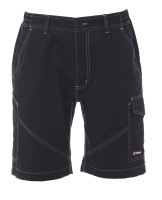 PAYPER Herren-Bermudas Shorts CARACAS Dehnbarer Bund SCHWARZ_XXL