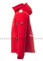 PAYPER STREAM PAD WATTIERTE HERREN SOFTSHELLJACKE S00331 ROT/SCHWARZ_4 XL