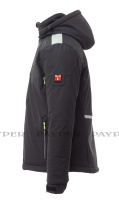 PAYPER STREAM PAD WATTIERTE HERREN SOFTSHELLJACKE S00331 ANTHRAZIT/SCHWARZ_4 XL