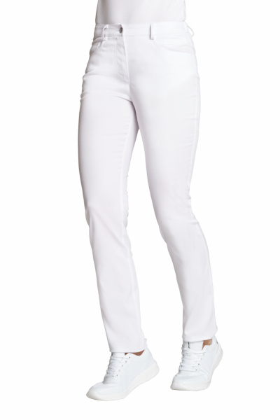 LEIBER Damenjeans Weiß Stretchgewebe 08/6220 44