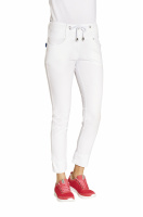 LEIBER Damenhose Weiß Classic-Style Elastisch...
