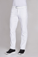 LEIBER HERRENHOSE Weiß Jeanshose Stretch12/8420 62