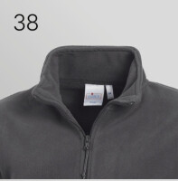 LEIBER DAMENJACKE FLEECEJACKE 08/2662 Versch.Farben Anthrazit_S