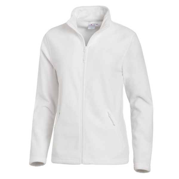 LEIBER DAMENJACKE FLEECEJACKE 08/2662 Versch.Farben Weiß_XXL