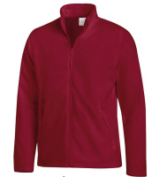 LEIBER HERRENJACKE FLEECEJACKE 12/2665 Versch.Farben Beere_L