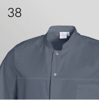 LEIBER HERREN KASACK 1/2 ARM 12/1346_1 TENCEL® Anthrazit_XXL