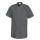 LEIBER HERREN KASACK 1/2 ARM 12/1346_1 TENCEL® Anthrazit_XXL
