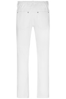James & Nicholson® 5 Pocket Stretch-Arbeitshose JN3002 Weiß_44