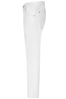 James & Nicholson® 5 Pocket Stretch-Arbeitshose JN3002 Weiß_44