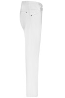 James & Nicholson® 5 Pocket Stretch-Arbeitshose JN3002 Weiß_44