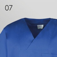LEIBER UNISEX KASACK Mischgewebe Kurzarm 12/2728 Königsblau_4XL