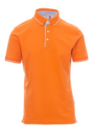 PAYPER HERREN Polo Shirt CAMBRIDGE 000076 ORANGE/WEISS_3XL