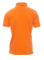 PAYPER HERREN Polo Shirt CAMBRIDGE 000076 ORANGE/WEISS_XL