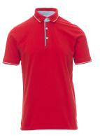 PAYPER HERREN Polo Shirt CAMBRIDGE 000076 ROT/WEISS_S
