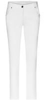 James & Nicholson® 5 Pocket Stretch-Arbeitshose Damen JN3001 Weiss_42