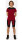 FHB® KIM Leichte kurze Arbeitshose 4-Wege- Stretch Unisex Rot/Schwarz_42