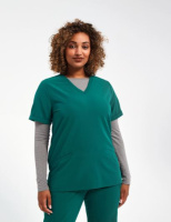 Onna by Premier Damen V-Ausschnitt Stretch Kasack NN 310