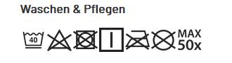 Wasch & pflegehinweis Portwest S476