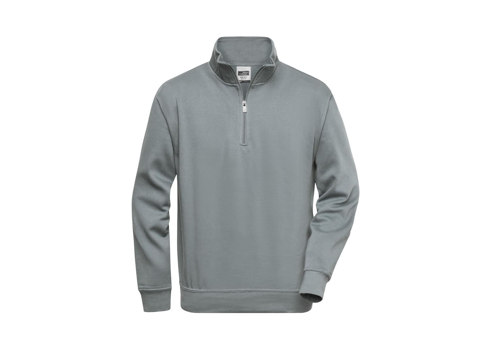 James & Nicholson® Workwear Half Zip Sweat  JN831