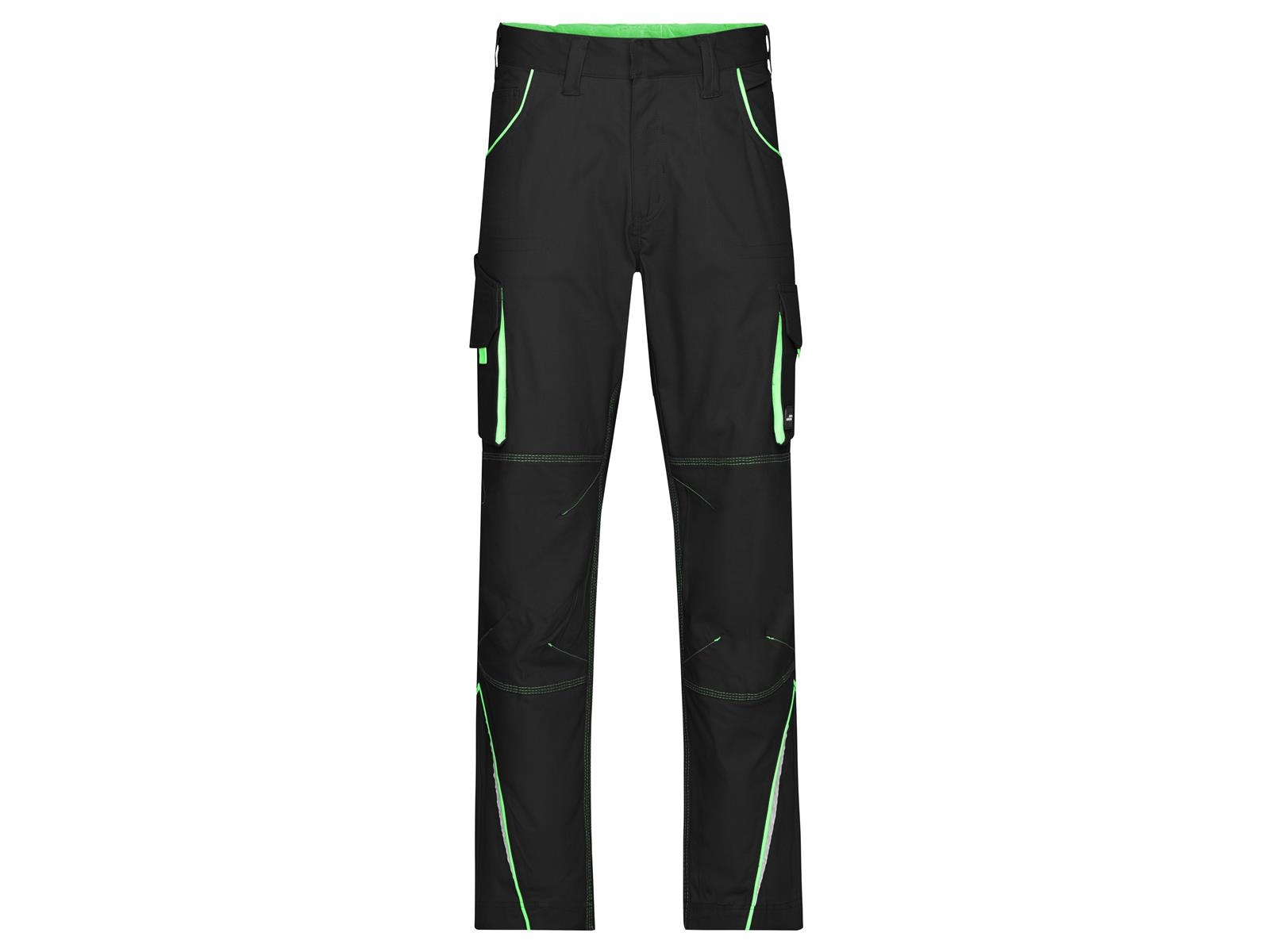 black/lime-green