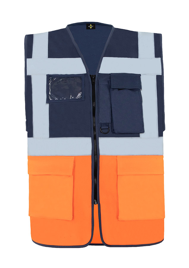 Navy / Orange