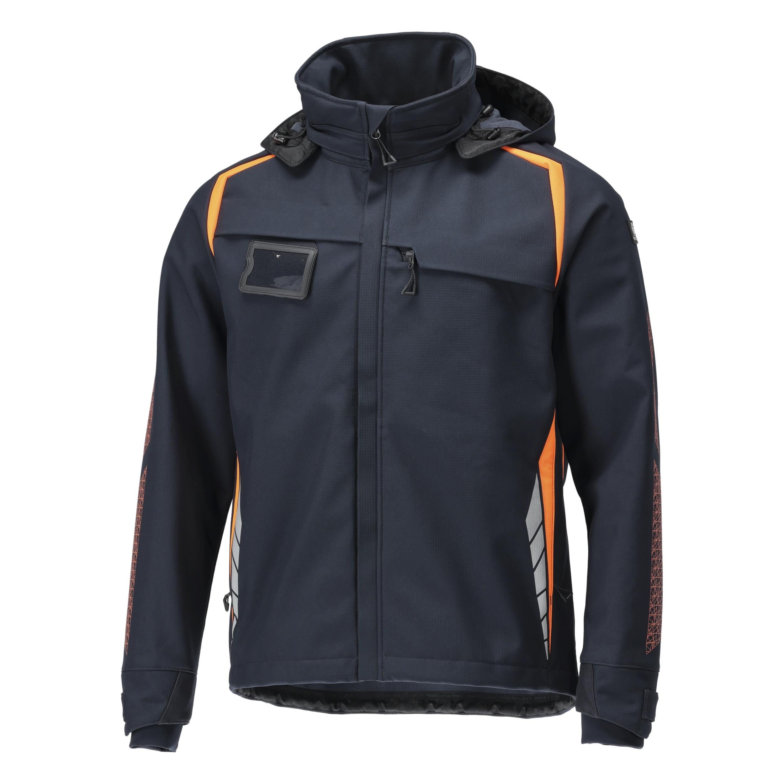 HI- VIS Schwarzblau / Orange 01014